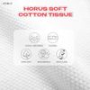 Khăn khô đa năng Horus Soft Cotton Tissue 80miếng/gói