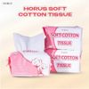 Khăn khô đa năng Horus Soft Cotton Tissue 80miếng/gói