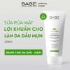 Sữa rửa mặt BABE Stop Akn Purifying Cleansing gel 200ml cho da dầu mụn