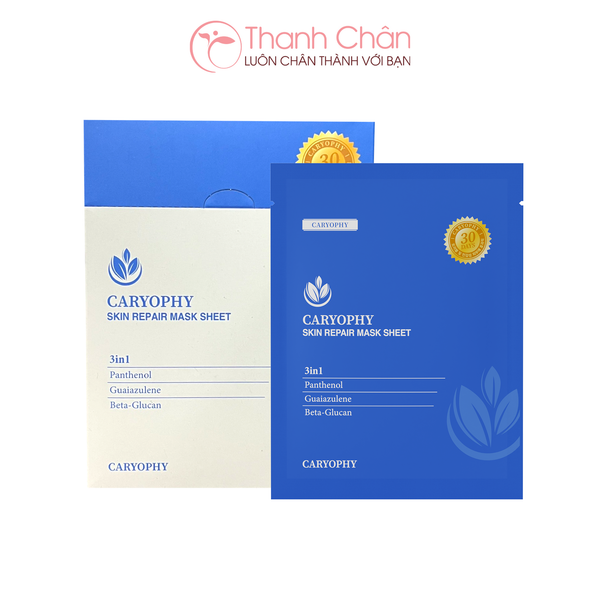 (HỘP 10 MIẾNG) Mặt nạ Caryophy Skin Repair Mask Sheet 25g