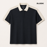  ÁO POLO NAM LIỀN VAI BASIC MÀU XÁM ĐẬM BLOOK 36070 