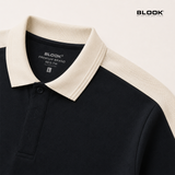  ÁO POLO NAM LIỀN VAI BASIC MÀU XÁM ĐẬM BLOOK 36070 