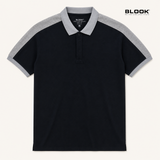  ÁO POLO NAM LIỀN VAI BASIC MÀU XANH NAVY BLOOK 36070 