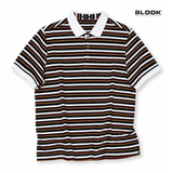  ÁO POLO NAM COTTON SỌC NGANG BLOOK STYLE CLASSIC STRIPE 35912 
