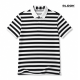  ÁO POLO NAM COTTON SỌC NGANG BLOOK STYLE MULTI STRIPE 35907 