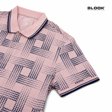  ÁO POLO NAM COTTON CÁ SẤU BLOOK PREMIUM GEO DOT 35889 