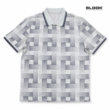  ÁO POLO NAM COTTON CÁ SẤU BLOOK PREMIUM GEO DOT 35889 