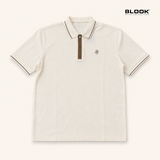  ÁO POLO NAM COTTON DỆT VÂN BLOOK PREMIUM SIGNATURE 35967 