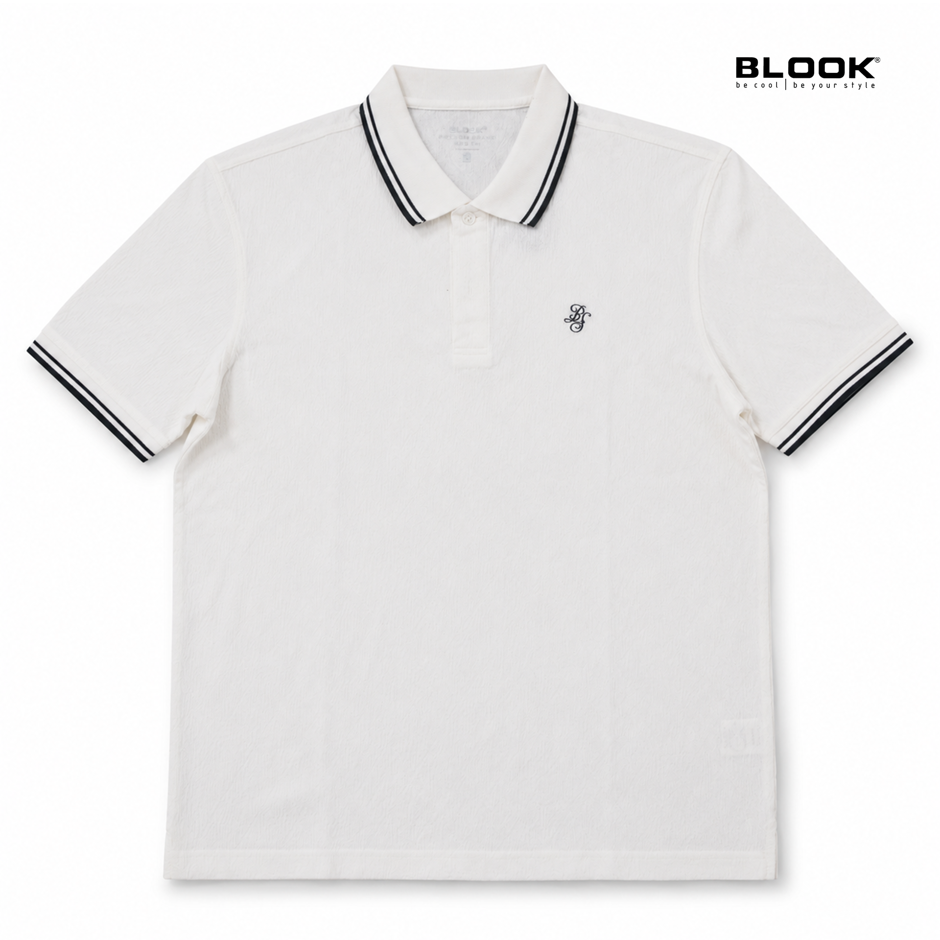  ÁO POLO NAM COTTON VÂN SỢI BLOOK PREMIUM SLUB 35971 