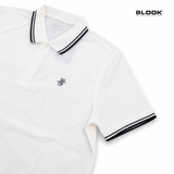  ÁO POLO NAM COTTON VÂN SỢI BLOOK PREMIUM SLUB 35971 
