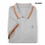  ÁO POLO NAM COTTON VÂN SỢI BLOOK PREMIUM SLUB 35971 