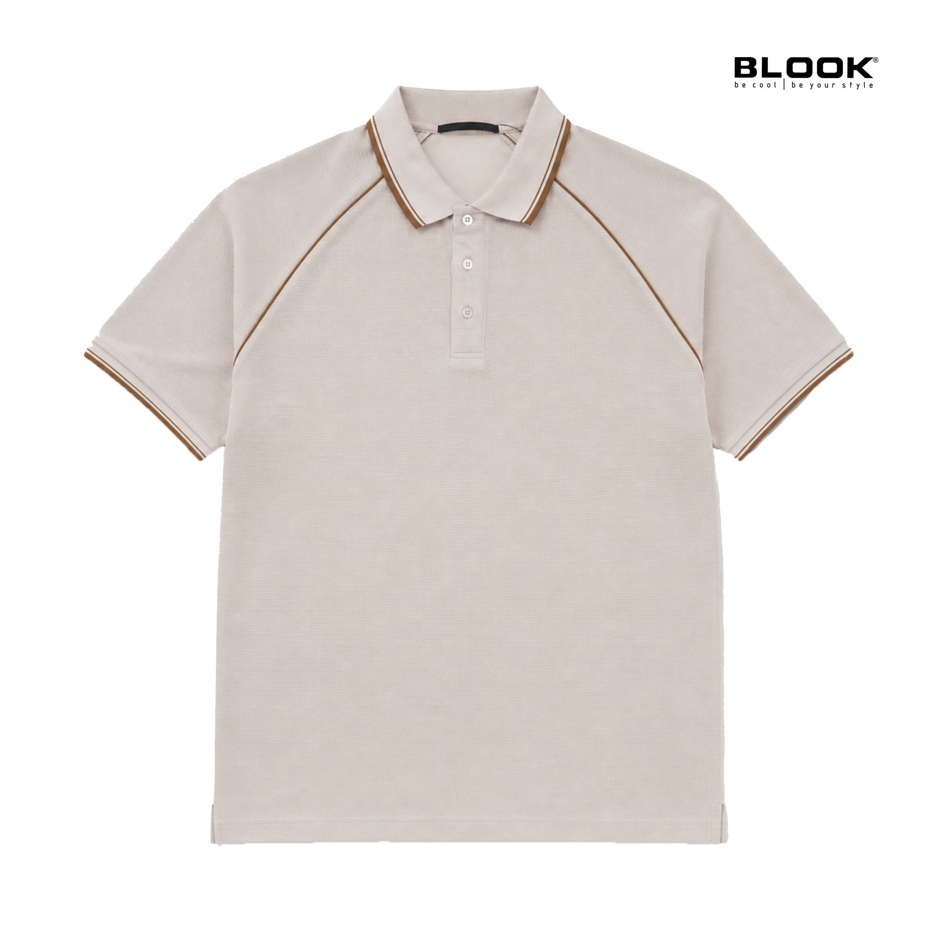  ÁO POLO NAM GÂN LIỀN VAI BLOOK STYLE 36932 