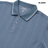  ÁO POLO NAM JACQUARD SỌC DỌC BLOOK PREMIUM STRIPE 35950 