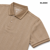  ÁO POLO NAM JACQUARD SỌC DỌC BLOOK PREMIUM STRIPE 35950 