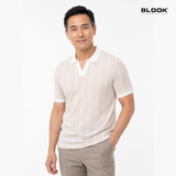  ÁO POLO NAM CÁ SẤU CỔ V BLOOK PREMIUM V-PATTERN 30612 
