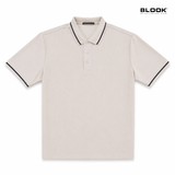  ÁO POLO NAM GÂN TĂM BLOOK STYLE FINE RIB 36038 