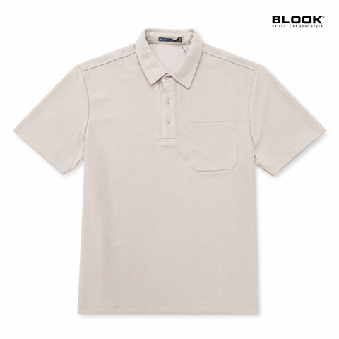  ÁO POLO NAM GÂN TĂM CÓ TÚI BLOOK STYLE RIB POCKET 36931 
