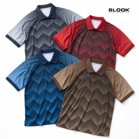  ÁO POLO THỂ THAO NAM IN HOẠ TIẾT BLOOK STYLE 36088 