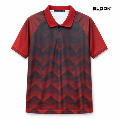  ÁO POLO THỂ THAO NAM IN HOẠ TIẾT BLOOK STYLE 36088 