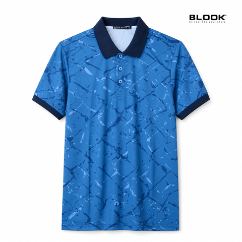  ÁO POLO THỂ THAO NAM IN HOẠ TIẾT BLOOK STYLE 36089 