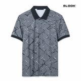  ÁO POLO THỂ THAO NAM IN HOẠ TIẾT BLOOK STYLE 36089 