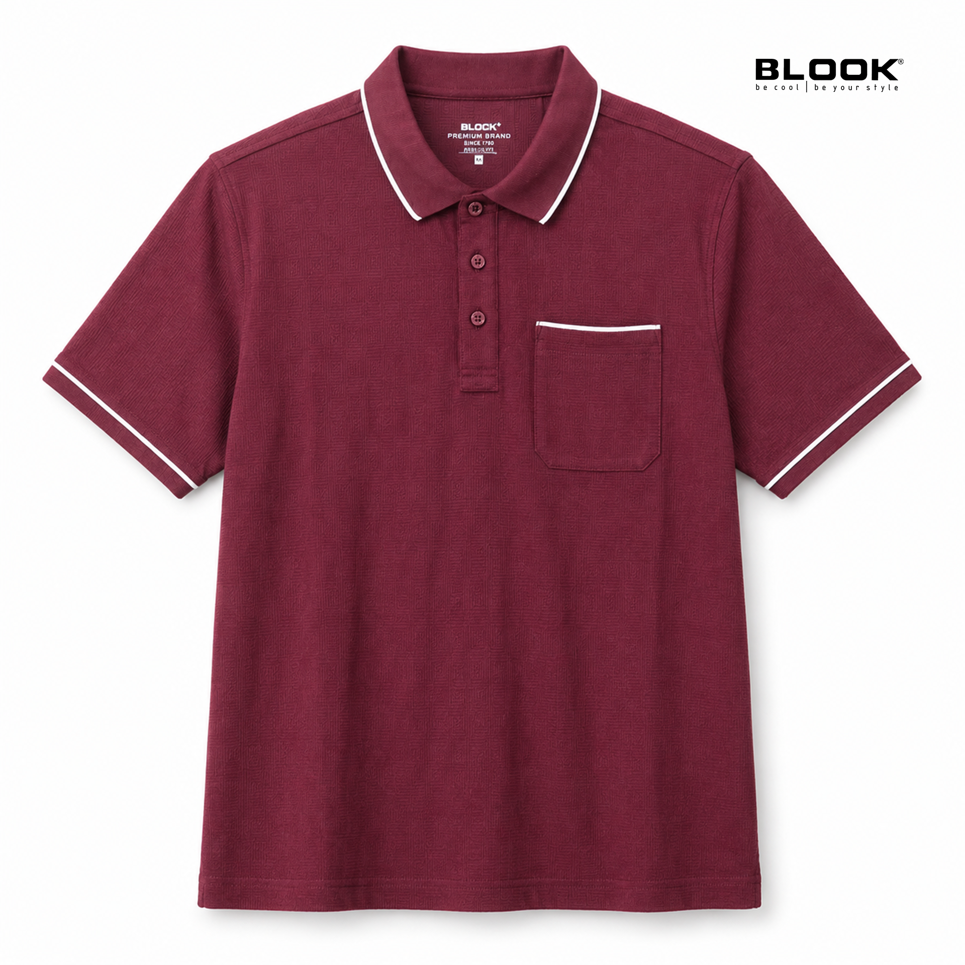  ÁO POLO NAM CÓ TÚI BLOOK PREMIUM POCKET 36056 