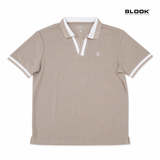  ÁO POLO NAM COTTON GÂN CỔ V BLOOK PREMIUM V-LINE 35992 
