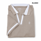  ÁO POLO NAM COTTON GÂN CỔ V BLOOK PREMIUM V-LINE 35992 