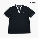 ÁO POLO NAM COTTON GÂN CỔ V BLOOK PREMIUM V-LINE 35992 