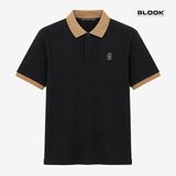 POLO NAM BASIC MÀU XÁM ĐẬM CỔ TRƠN BLOOK 36066 