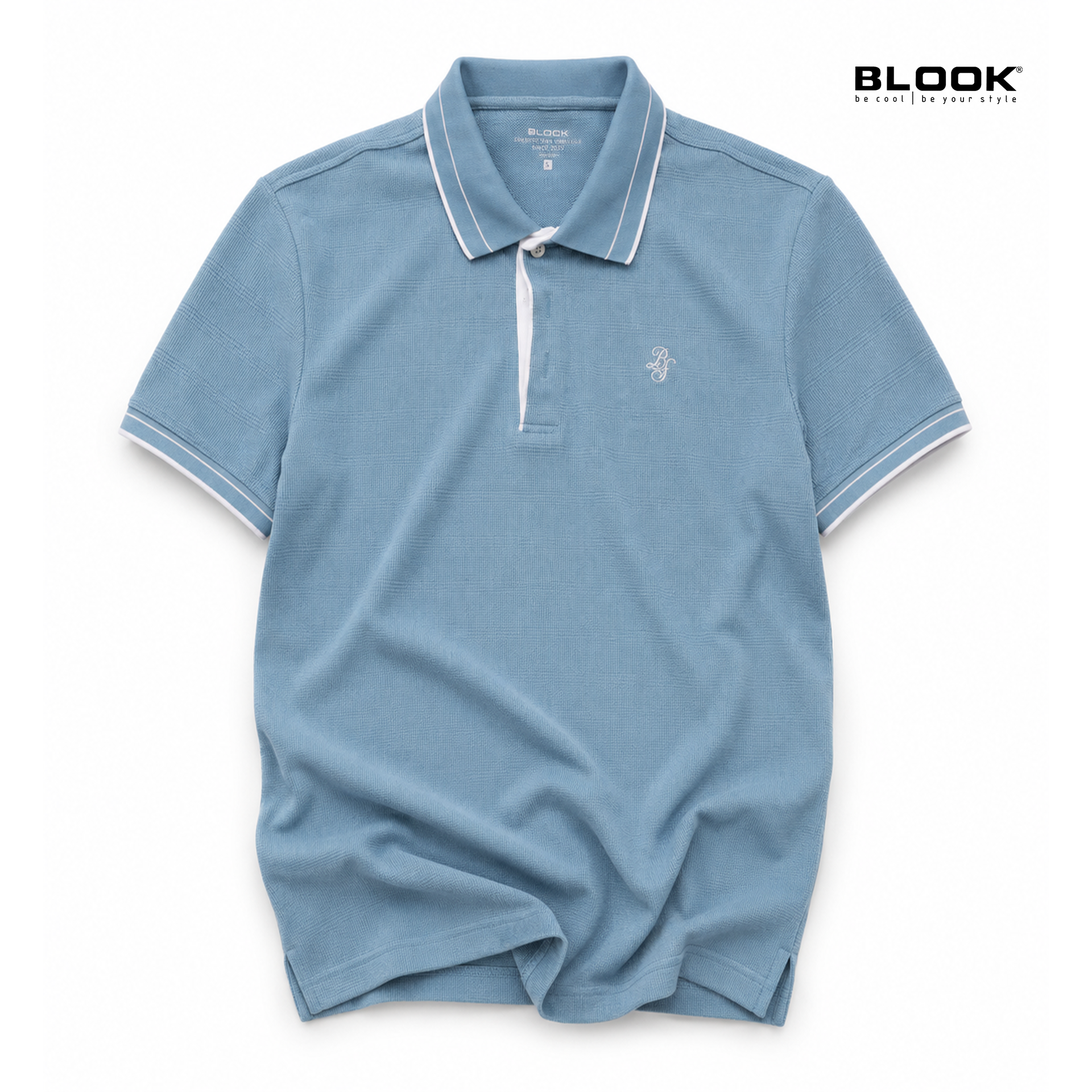 ÁO POLO NAM DỆT KIM BLOOK PREMIUM LINEAR 36055 