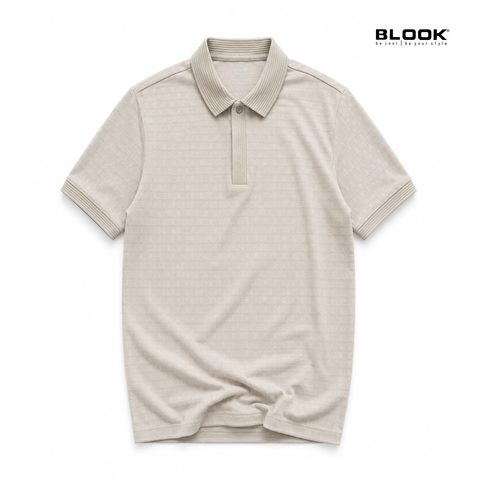  ÁO POLO NAM DỆT VÂN Ô BLOOK PREMIUM GRID 35949 
