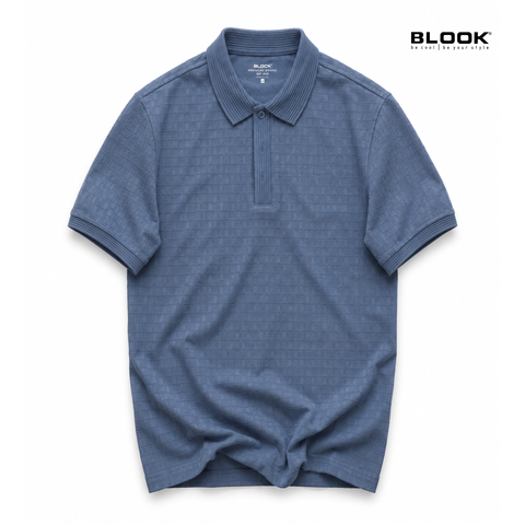  ÁO POLO NAM DỆT VÂN Ô BLOOK PREMIUM GRID 35949 