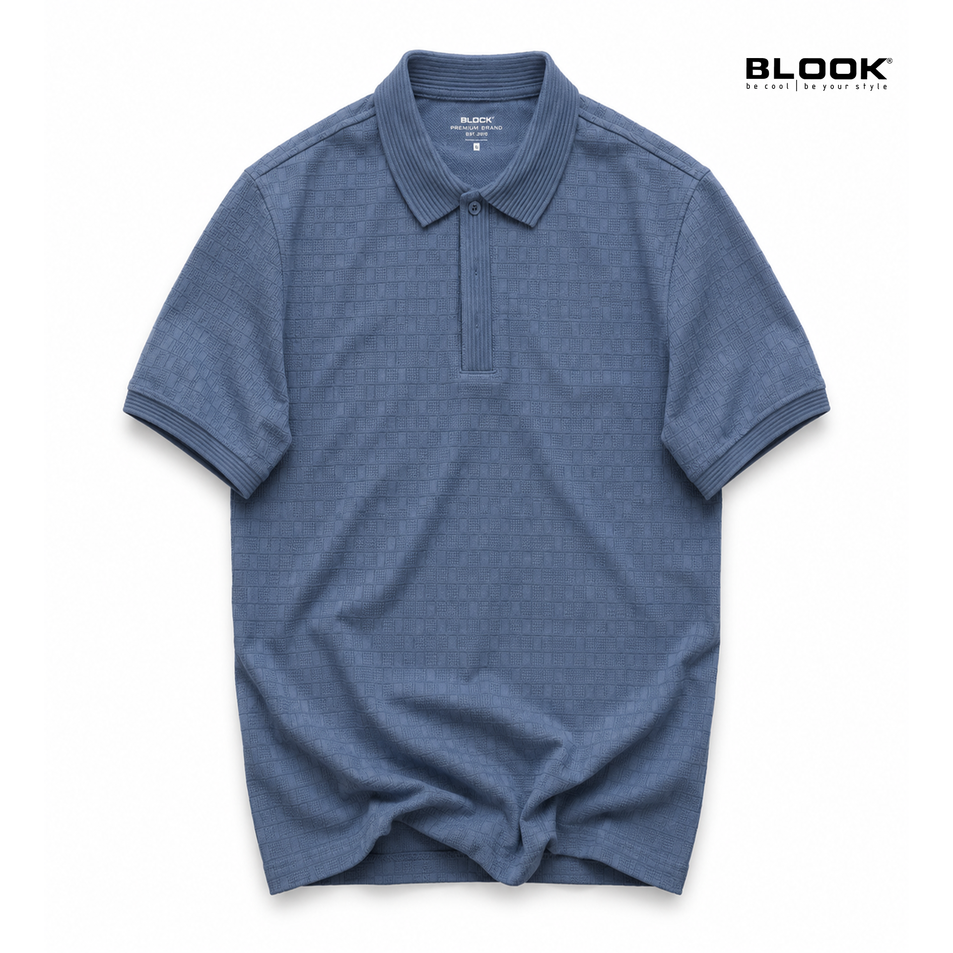  ÁO POLO NAM DỆT VÂN Ô BLOOK PREMIUM GRID 35949 