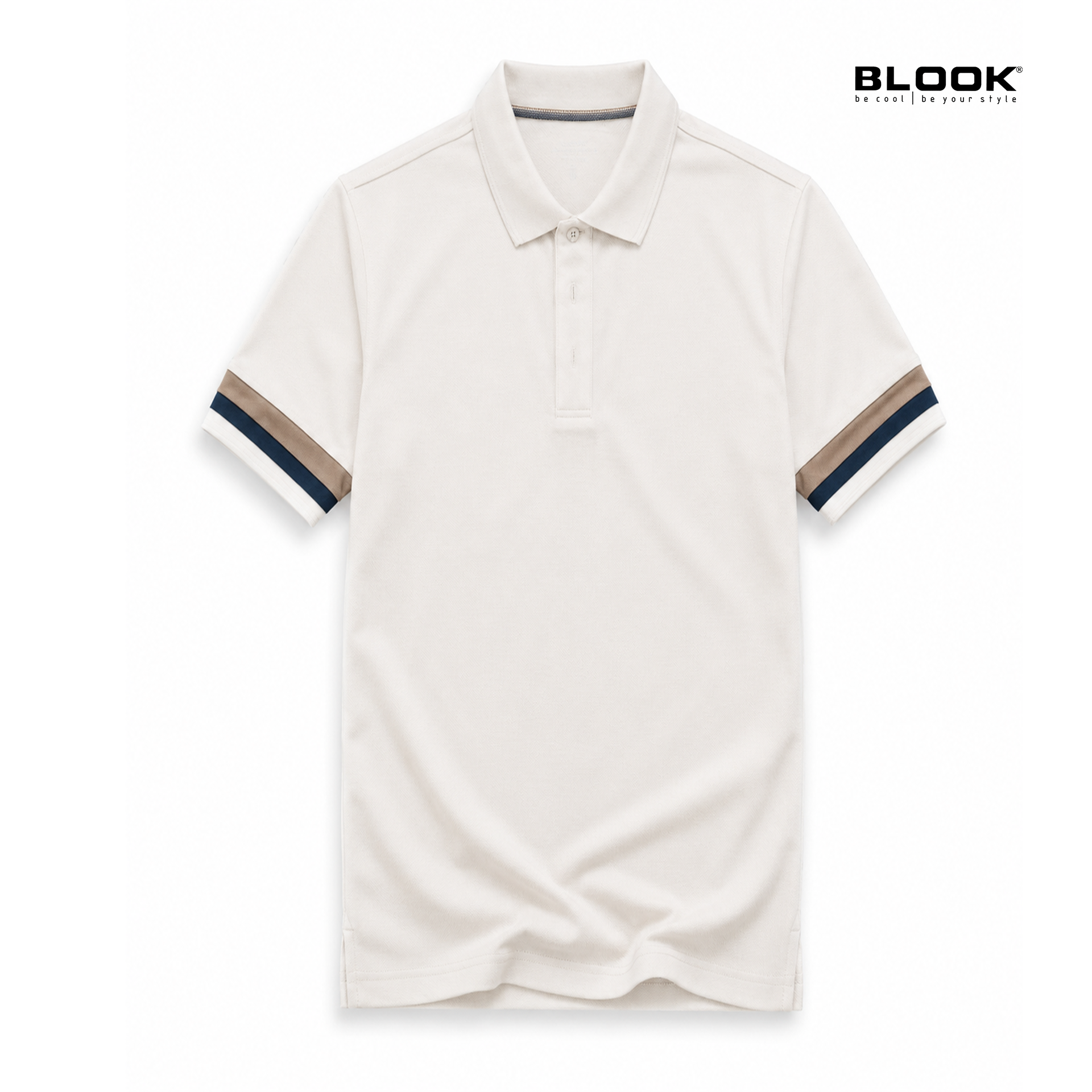  ÁO POLO NAM COTTON TRƠN PHỐI TAY BLOOK PREMIUM ACCENT 36015 