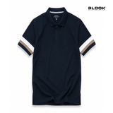  ÁO POLO NAM COTTON TRƠN PHỐI TAY BLOOK PREMIUM ACCENT 36015 