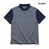  ÁO POLO NAM SỌC NGANG BLOOK STYLE BRETON 35853 