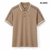  ÁO POLO NAM JACQUARD BLOOK PREMIUM SIGNATURE 36059 