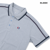  ÁO POLO NAM JACQUARD BLOOK PREMIUM SIGNATURE 36059 