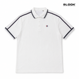  ÁO POLO NAM JACQUARD BLOOK PREMIUM SIGNATURE 36059 