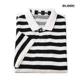  ÁO POLO NAM COTTON SỌC NGANG BLOOK STYLE MULTI STRIPE 35907 