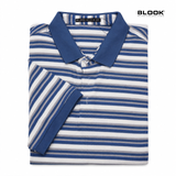  ÁO POLO NAM COTTON SỌC NGANG BLOOK STYLE MULTI STRIPE 35907 