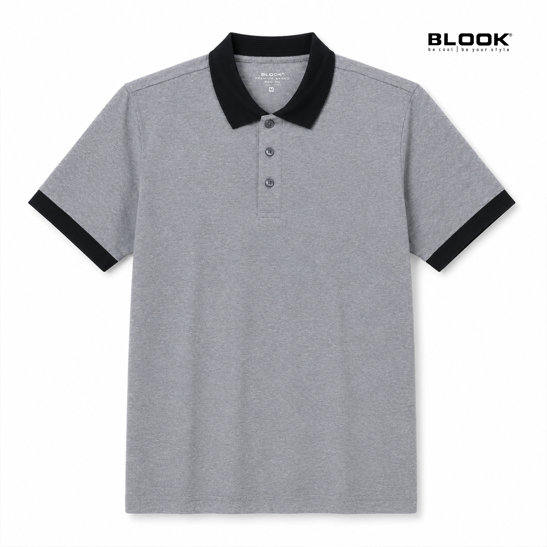  ÁO POLO NAM TRƠN BLOOK PREMIUM BASIC 36086 
