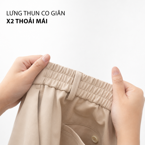  QUẦN KAKI SHORT NAM LƯNG THUN BLOOK STYLE 36078 