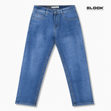  QUẦN JEAN NAM DÁNG SUÔNG BLOOK STYLE NAVY 30313 