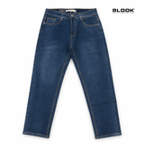  QUẦN JEAN NAM DÁNG SUÔNG BLOOK STYLE NAVY 30314 