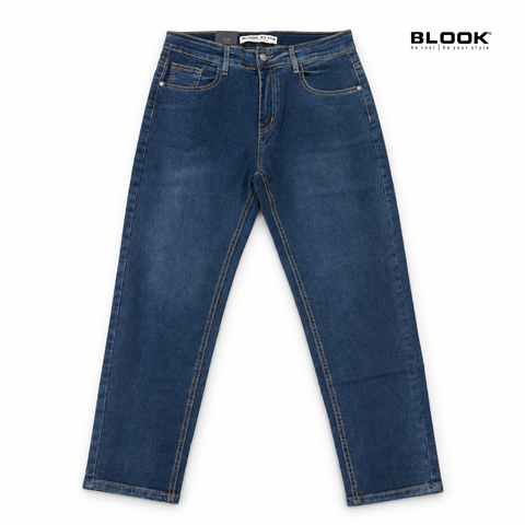  QUẦN JEAN NAM DÁNG SUÔNG BLOOK STYLE NAVY 30314 