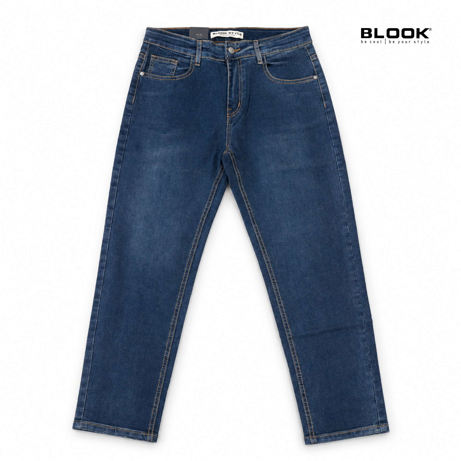  QUẦN JEAN NAM DÁNG SUÔNG BLOOK STYLE NAVY 30314 