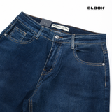  QUẦN JEAN NAM DÁNG SUÔNG BLOOK STYLE NAVY 30314 