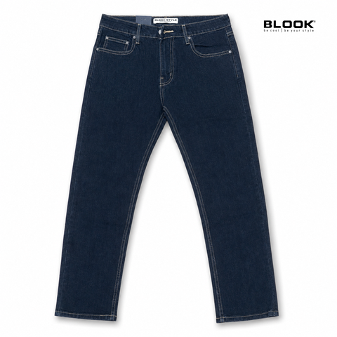  QUẦN JEAN NAM DÁNG SUÔNG BLOOK STYLE NAVY 30309 